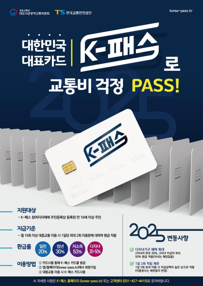K-패스 안내 포스터 (출처=연합뉴스)