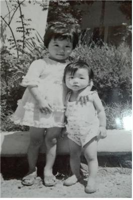 양신애씨 자매가 입양된 이후 모습 이건수 백석대 교수 제공