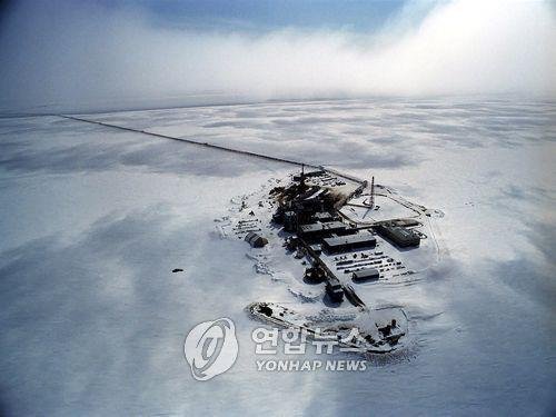 알래스카 푸르도베이의 기존 유전 시설 (출처=연합뉴스)