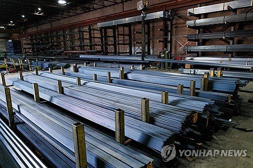 캐나다의 철강 제품 (출처=연합뉴스)