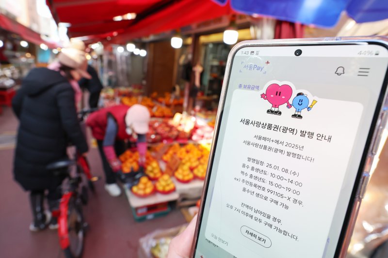 서울시 "소비쿠폰 서울사랑상품권으로"...결제수수료 0원, 사용처 2배↑