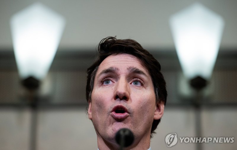 트뤼도 캐나다 총리 (출처=연합뉴스)