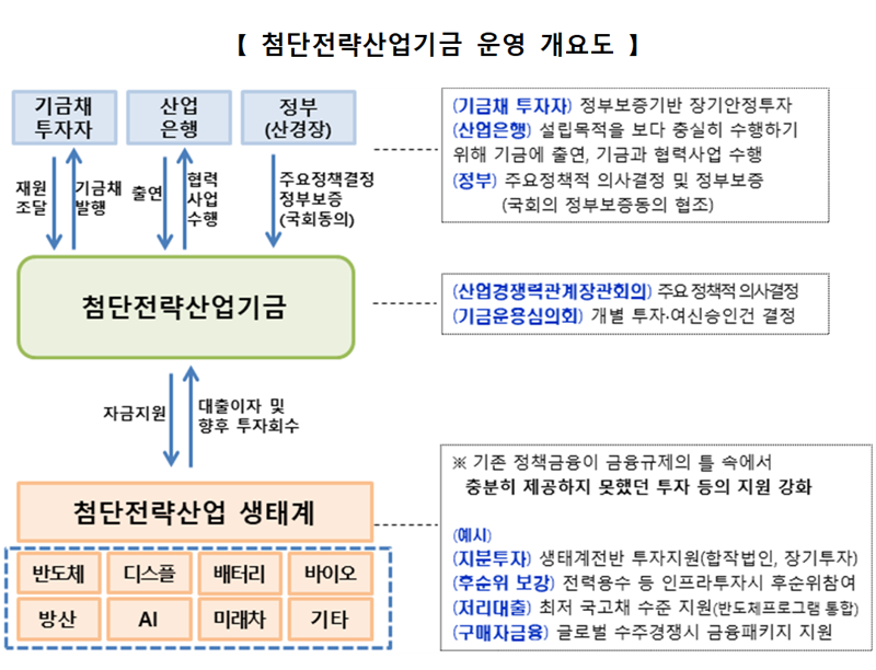'美 관세충격'에 정부 50조원 첨단전략산업기금 조성..반도체·배터리 등 지원