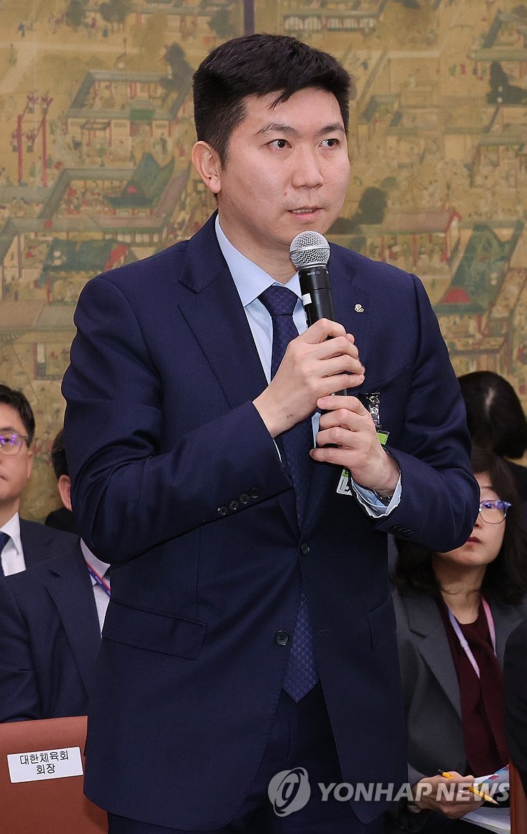 인사말 하는 유승민 대한체육회장 (출처=연합뉴스)