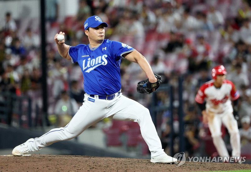 투구하는 오승환 (출처=연합뉴스)