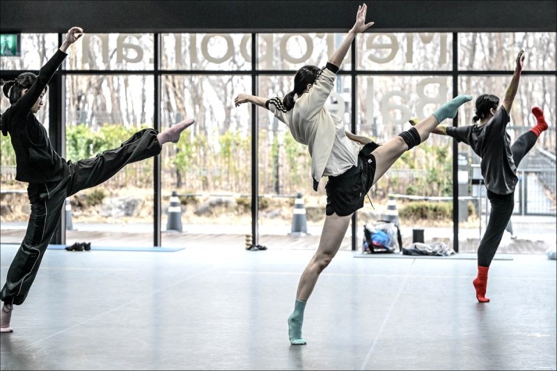 서울시발레단 '데카당스' 연습실 리허설 (출처=연합뉴스)