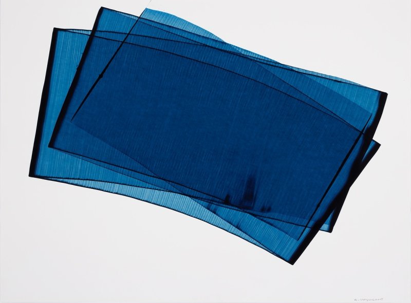 면을 접으면 입체가 된다…조각가 김인겸의 '접힌 조각' (출처=연합뉴스)