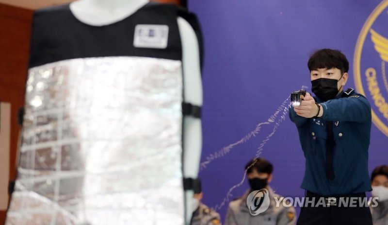 신임 경찰관 현장 대응능력 강화 훈련 (출처=연합뉴스)