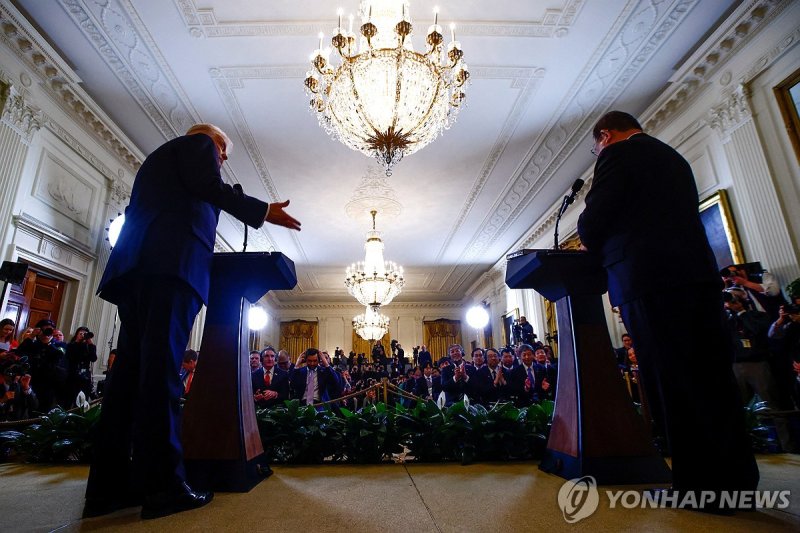 도널드 트럼프 미국 대통령과 이시바 시게루 일본 총리 (출처=연합뉴스)