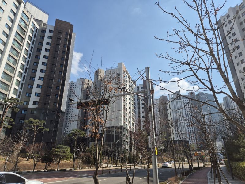 6일 과천 일대 대단지 아파트가 들어서 있는 모습. 인근 단지 매매 실거래가격은 최근 잇따라 신고가를 기록했다. 사진=연지안 기자