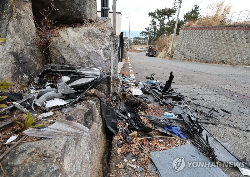 '5명 사상' 울산 택시 사고 현장 (출처=연합뉴스)