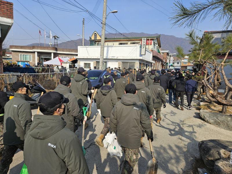 포천시, 전투기 폭탄 사고 현장에 공직자 72명 투입