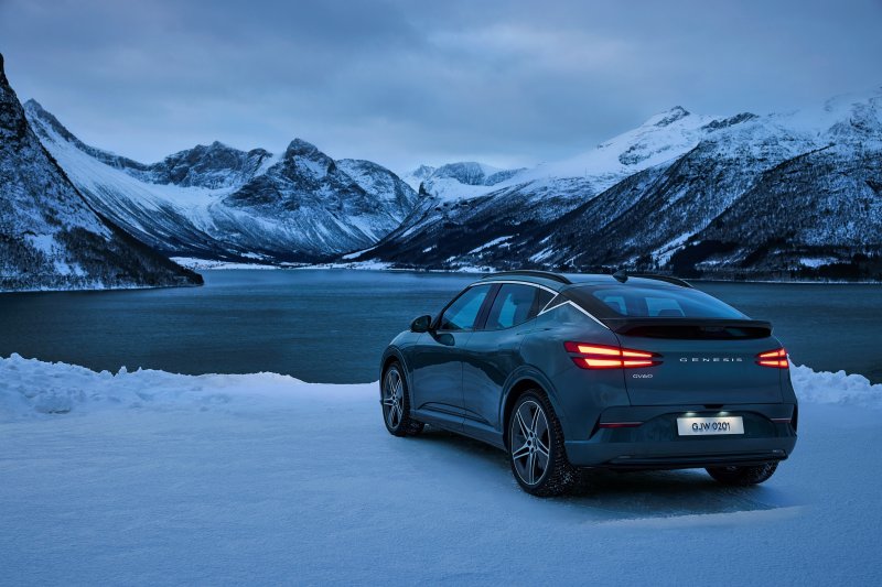 제네시스 GV60 부분변경 모델.(제네시스 제공)