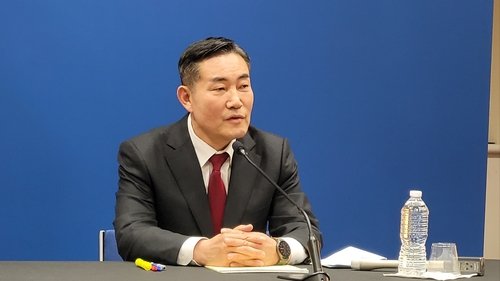 특파원 간담회 하는 신원식 국가안보실장 (출처=연합뉴스)