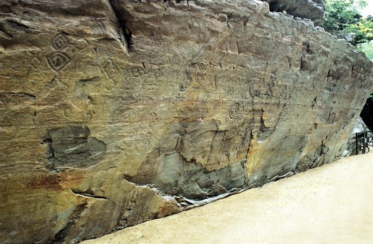 국보 '울주 천전리 명문과 암각화' (출처=연합뉴스)
