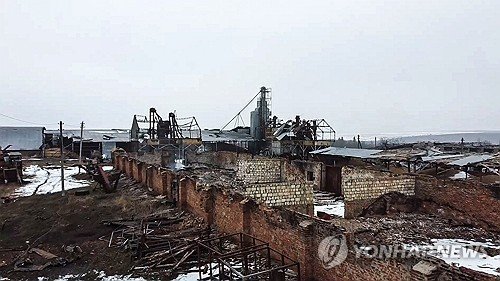 러시아군이 탈환한 포그렙키 마을 (출처=연합뉴스)