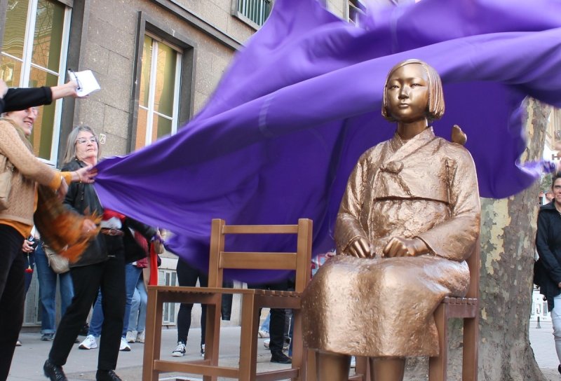 쾰른 평화의 소녀상 제막식 (출처=연합뉴스)