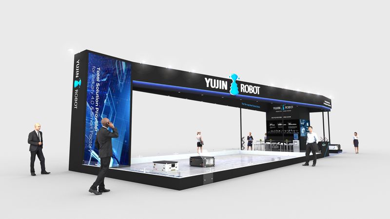 'AW 2025' 유진로봇 부스 조감도. 유진로봇 제공