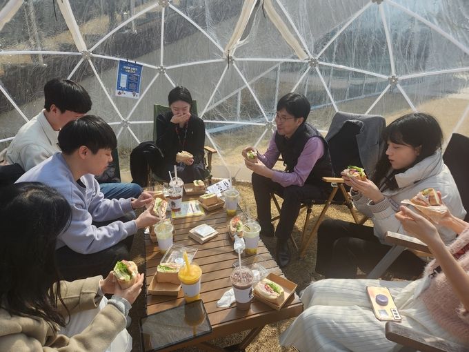 안동광 군포 부시장, MZ세대와 소통 '브라운백 미팅' 진행