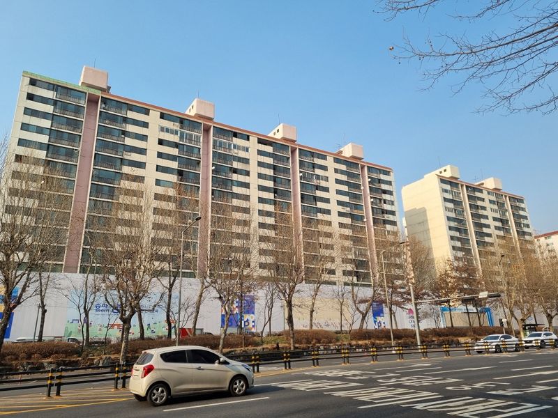 리모델링 전의 송파 성지 아파트 모습. 송파구 제공