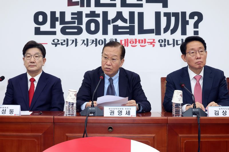 [영상] 권영세 “이재명 국어 능력 심각한 문제...”