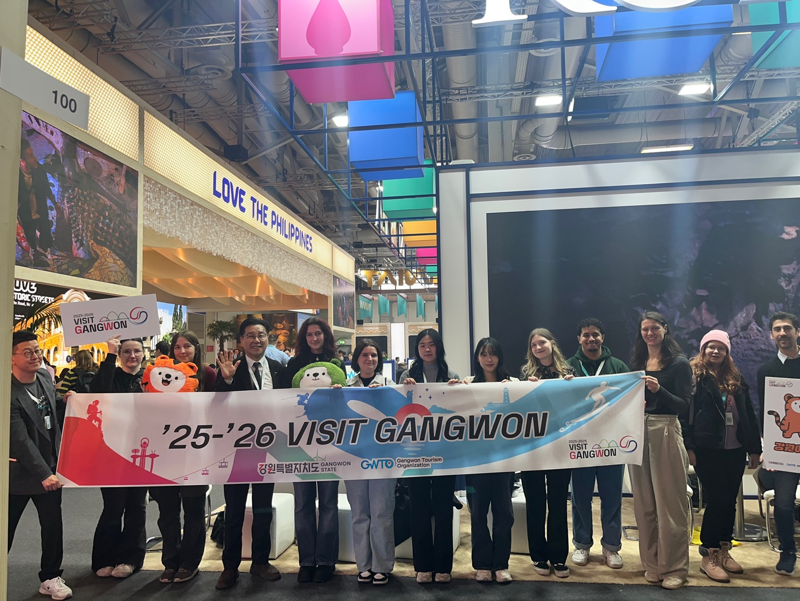 "아시아 넘어 유럽에 알렸다"...강원관광재단, 강원방문의 해 홍보 확대