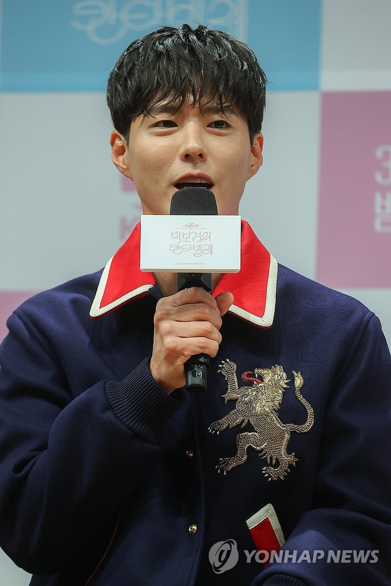 인사말 하는 박보검 (출처=연합뉴스)