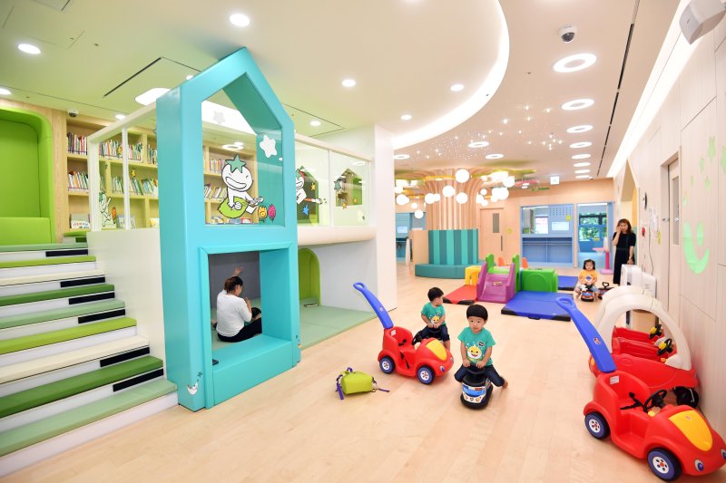 [부산=뉴시스] 하경민 기자 = 부산의 한 직장어린이집. 2019.08.28. yulnetphoto@newsis.com