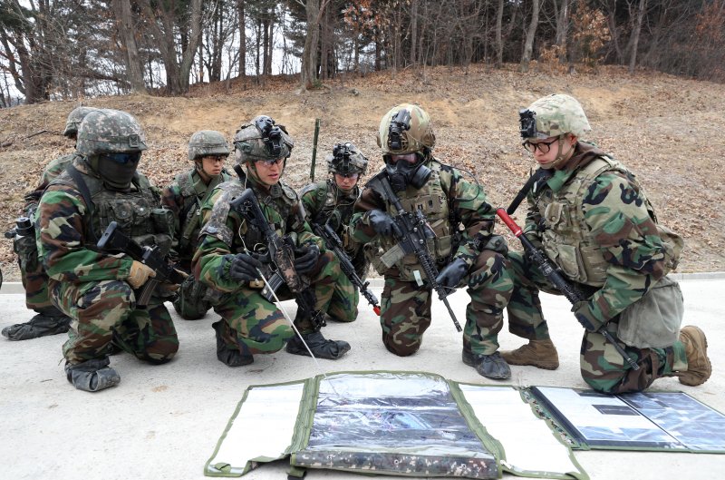 한미 연합 "유무인 복합전투체계 활용" WMD 제거훈련 실시