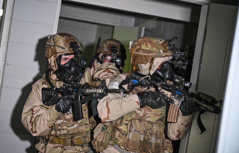 한미 연합 "유무인 복합전투체계 활용" WMD 제거훈련 실시