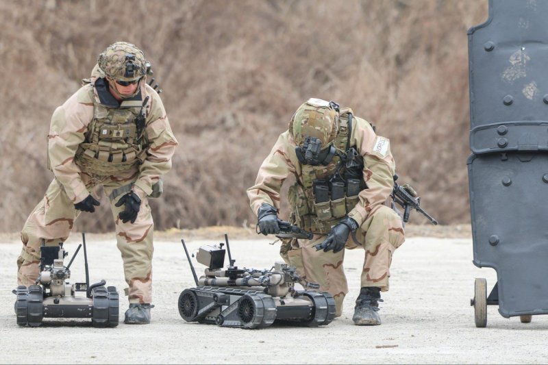 한미 연합 "유무인 복합전투체계 활용" WMD 제거훈련 실시