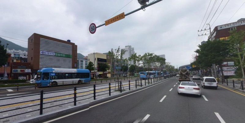 [부산=뉴시스] 부산 사상구 주례역 BRT 정류장 전경. (사진=부산시 제공) 2025.03.14. photo@newsis.com *재판매 및 DB 금지