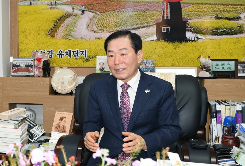 [창녕=뉴시스] 성낙인 창녕군수. (사진= 창녕군 제공) 2025.03.12. photo@newsis.com *재판매 및 DB 금지