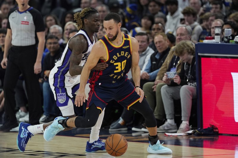 [샌프란시스코=AP/뉴시스] 미국프로농구(NBA) 골든스테이트 워리어스의 스테판 커리. 2025. 3. 13.
