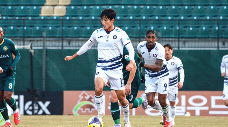 [청주=뉴시스] 충북청주FC 경기 모습.