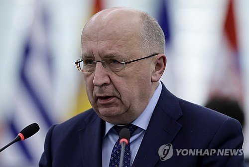 안드리우스 쿠빌리우스 EU 방위·우주 담당 집행위원 (출처=연합뉴스)