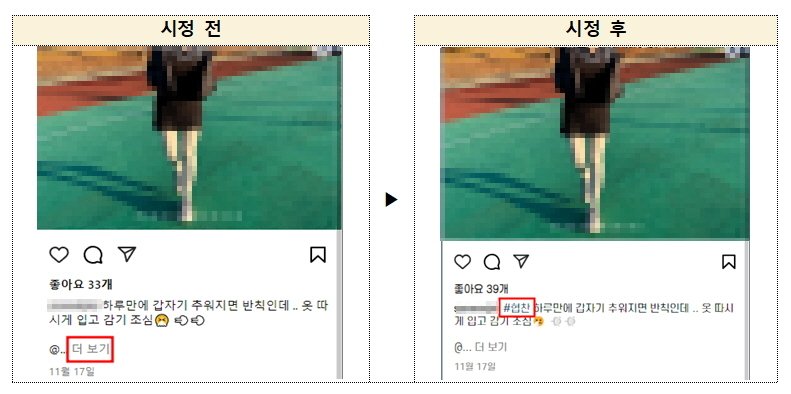 위반 의심 사례.(공정위 제공)