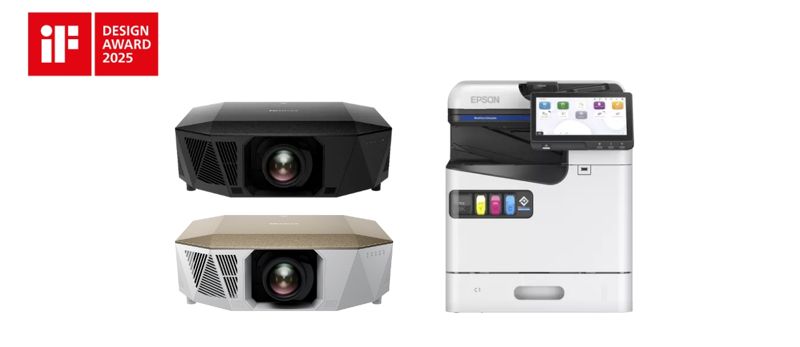 세이코엡손, 프로젝터·프린터 5종 ‘iF 디자인 어워드 2025’ 수상