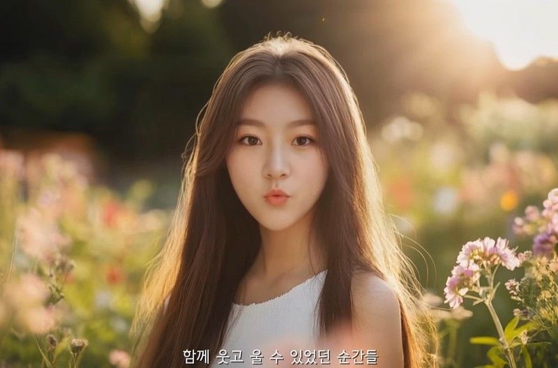 故김새론 유족, AI 추모 영상 공개