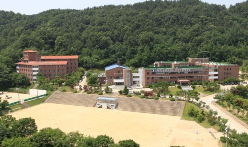 옥천군 옥천읍에 위치한 옛 충북인력개발원 전경. (옥천군 제공. 재판매 및 DB금지) /뉴스1