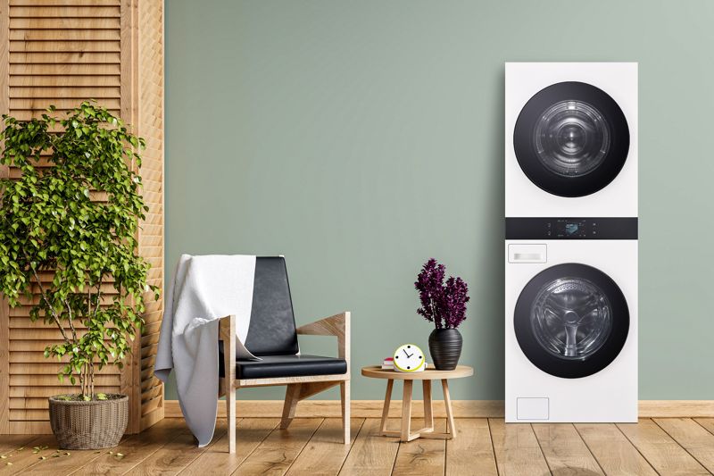 "AI가 세탁 모드와 세제량도 최적화" LG전자, AI 워시타워 출시