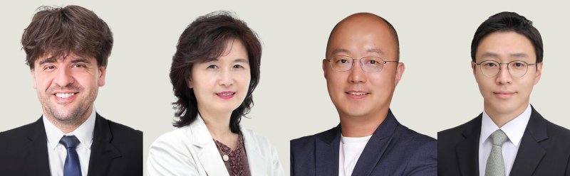 칼 다이서로스 미 스탠포드대 교수(왼쪽부터), 안명주 삼성서울병원 교수, 박용근 KAIST 교수, 최홍윤 서울대병원 교수