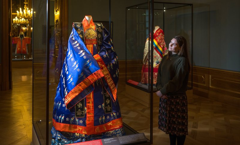 조선시대 왕실복식 전시 ‘찬란한 권위’©Staatliche Kunstsammlungen Dresden, Photographer Oliver Killig *재판매 및 DB 금지