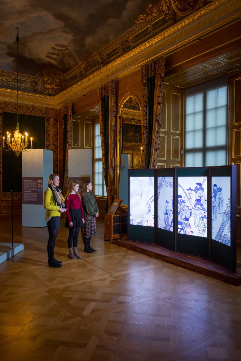 디지털 콘텐츠 미디어 병풍 평생도©Staatliche Kunstsammlungen Dresden, Photographer Oliver Killig *재판매 및 DB 금지