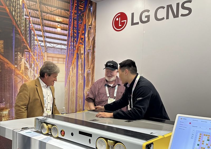 LG CNS, 창고 물류로봇 솔루션 앞세워 해외시장 공략