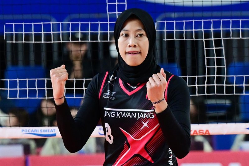 여자프로배구 정관장의 아시아쿼터 선수 메가 (출처=연합뉴스)
