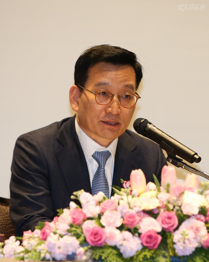 김상열 KLPGA 회장. (KLPGA 제공)