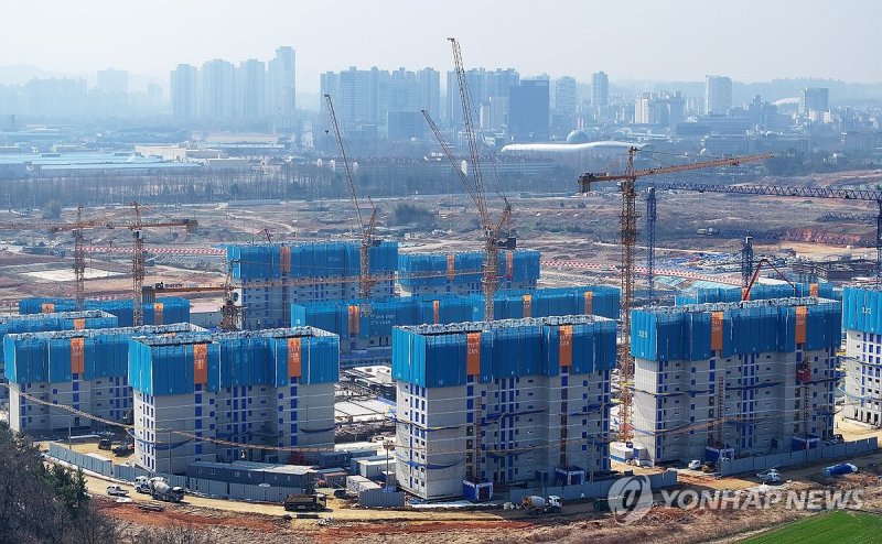 건설노조 총파업 멈춰 선 공사현장 (출처=연합뉴스)