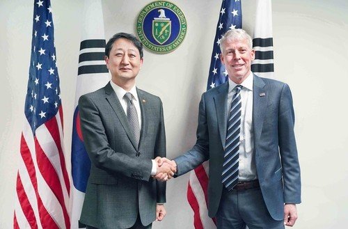 안덕근 산업부 장관, 미국 에너지부 장관 면담 (출처=연합뉴스)