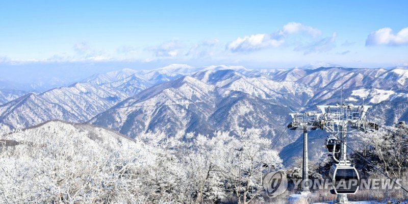 가리왕산 케이블카 (출처=연합뉴스)